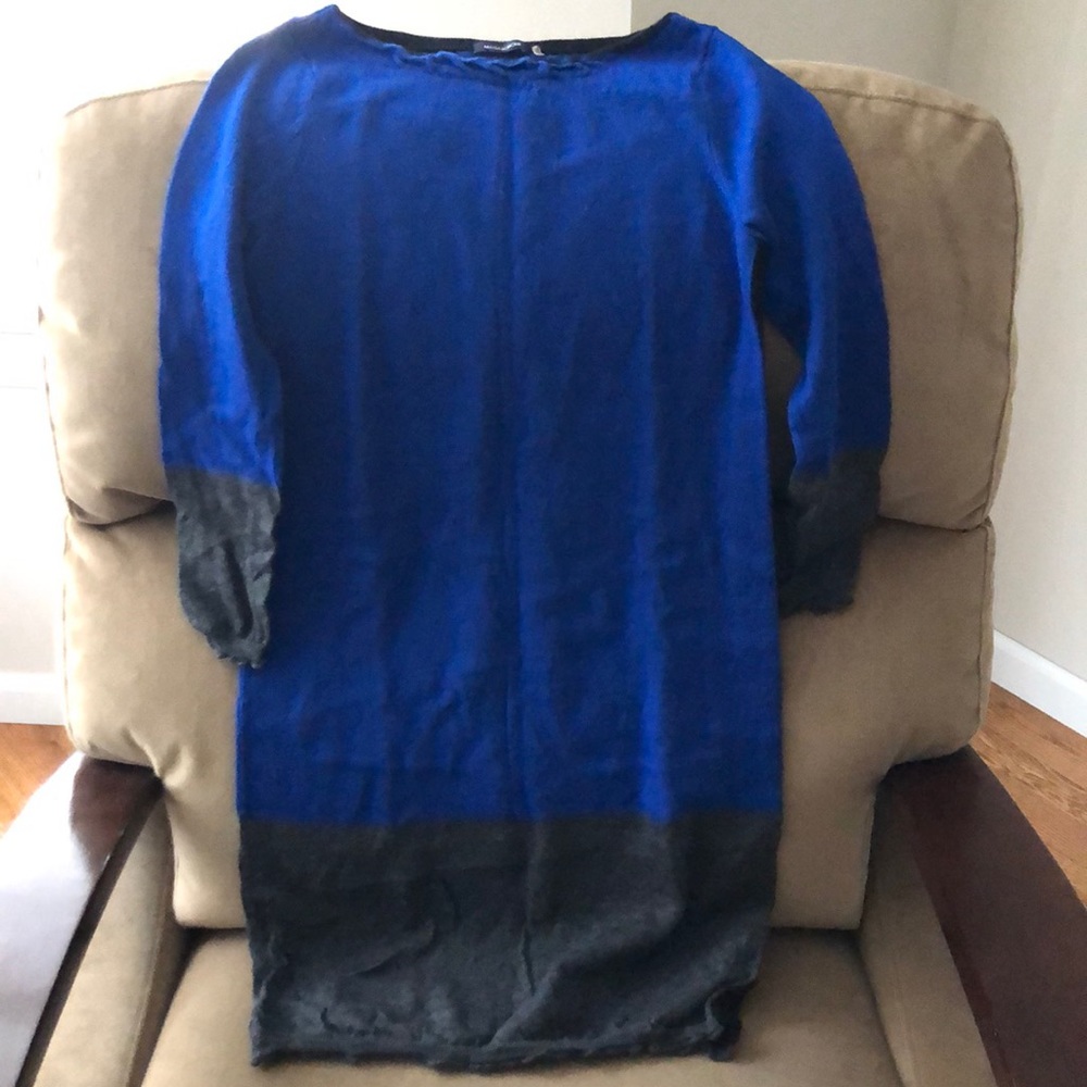 Magaschoni colorblock sweater dress